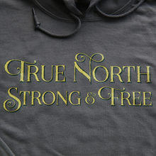 Load image into Gallery viewer, True North printed hoodie logo